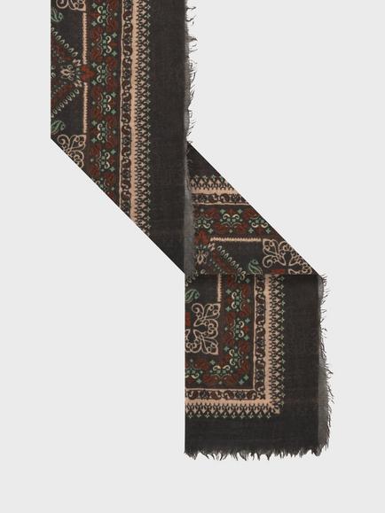 Gerard Darel Sinead Wool Scarf - view 2, Cinnamon