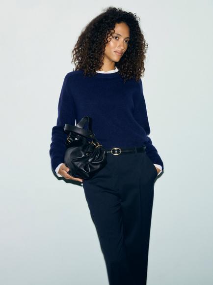 Gerard Darel Rica Cashmere Jumper, Navy, Navy