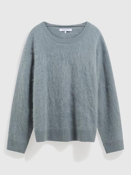 Gerard Darel Rida Cashmere V-Neck Cardigan, Blue, Blue
