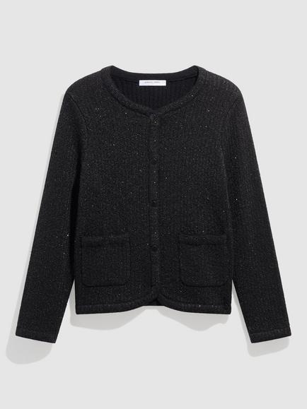 Gerard Darel Roda Cardigan, Black, Black