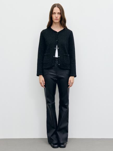 Gerard Darel Roda Cardigan, Black - view 2, Black