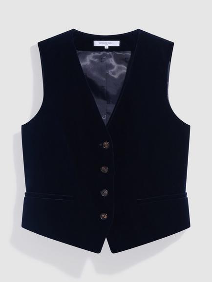 Gerard Darel Jae Waistcoat, Navy, Navy