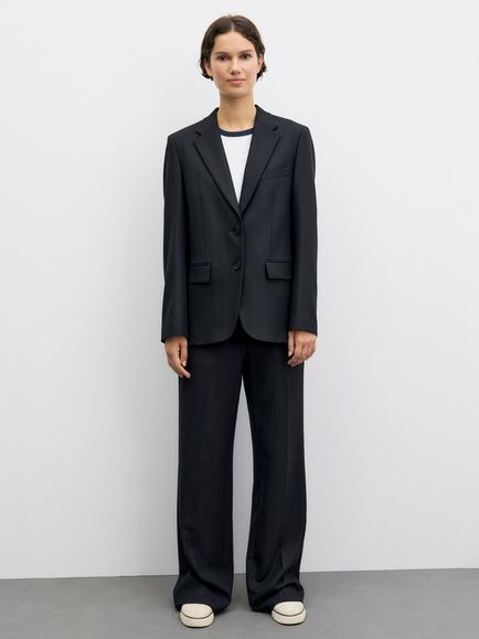 Gerard Darel Justi Striped Blazer, Blazer - view 2, Black