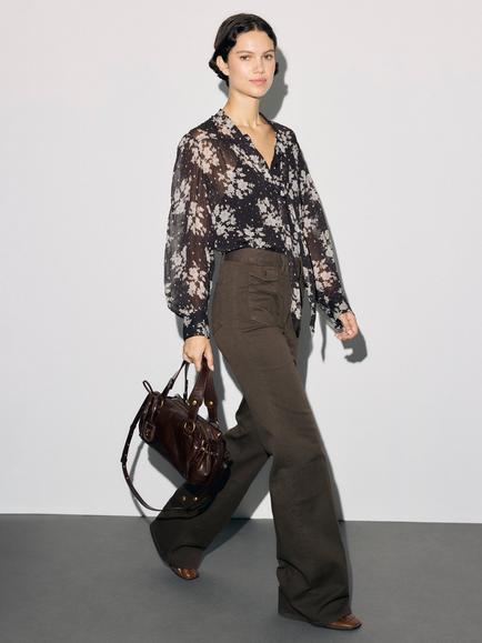 Gerard Darel Anna Slim Jeans, Brown, Brown