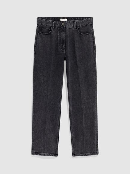 Gerard Darel Irma Straight Leg Jeans, Charcoal, Charcoal