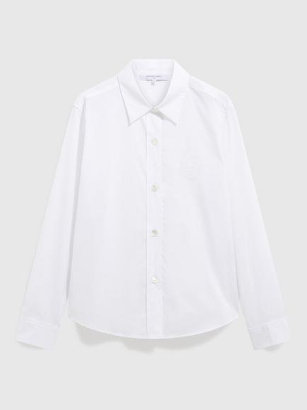 Gerard Darel Luma Long Sleeve Shirt, White, White