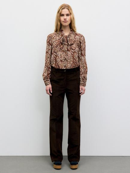 Gerard Darel Maby Tailored Trousers, Cinnamon, Cinnamon