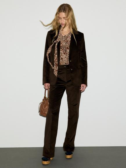 Gerard Darel Maby Tailored Trousers, Cinnamon - view 2, Cinnamon