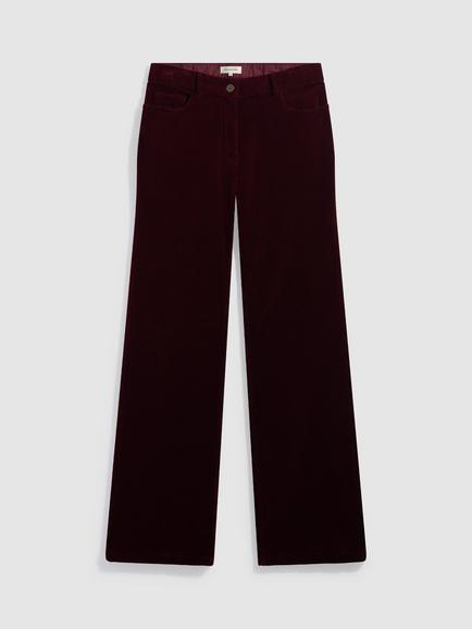 Gerard Darel Mag Tailored Trousers, Red Wine, Red Wine