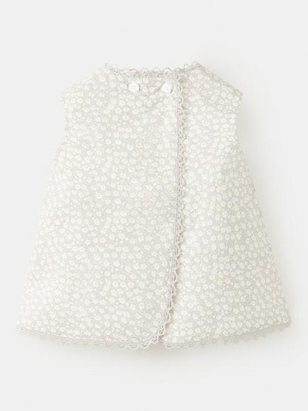 Mango Baby Blouse, Grey - view 2, Grey