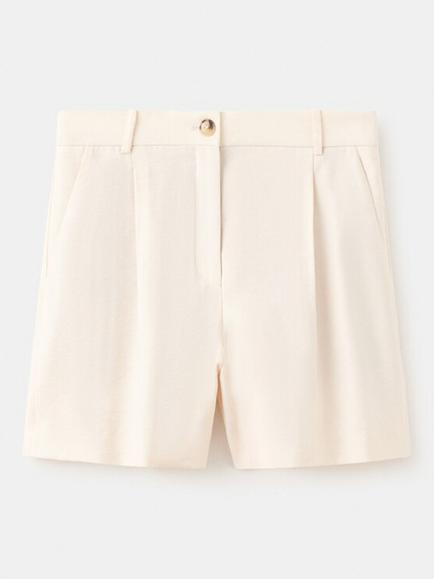 Mango Tailored Bermuda Shorts, Raw, Raw