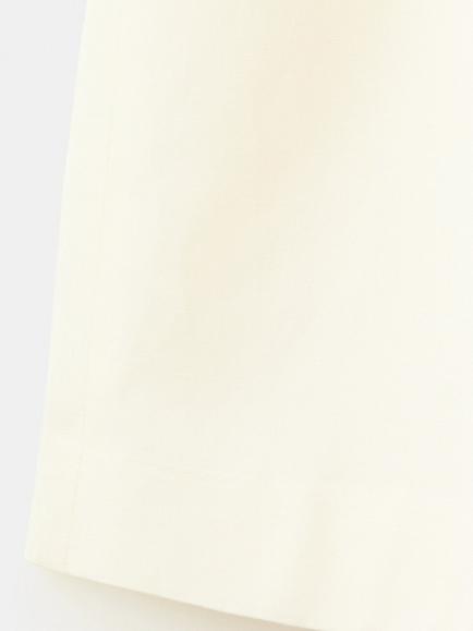 Mango Tailored Bermuda Shorts, Black - view 2, Off White