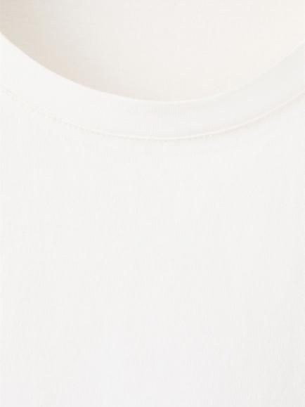 Mango Scallop Embroidered Edge Crew Neck T-Shirt, White - view 2, White