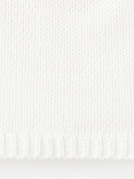 Mango Knitted Scoop Neck Tank Top, Off White - view 2, Off White