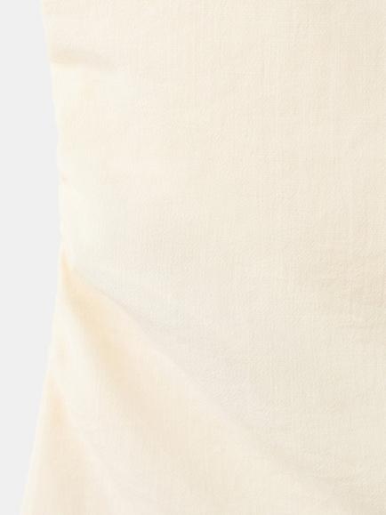 Mango Square Neck Ruched Cami, Raw - view 2, Raw