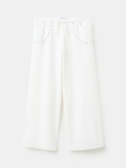 Mango Kids' Jeans, White, White
