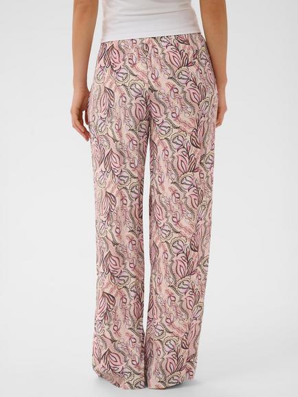 Saint Tropez Shaktisz Elastic Waist Trousers, Pink - view 2, Pink