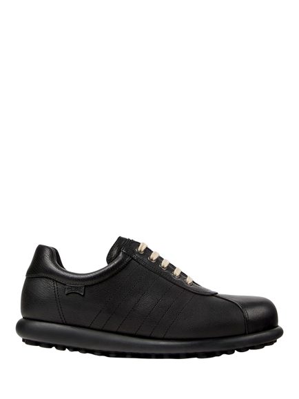 Camper Pelotas Ariel Leather Trainers, Black, Black