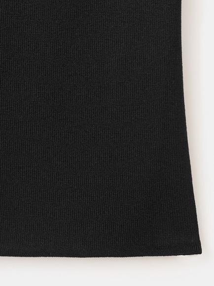 Mango Asymmetric Beaded Strap Cami Top, Black - view 2, Black