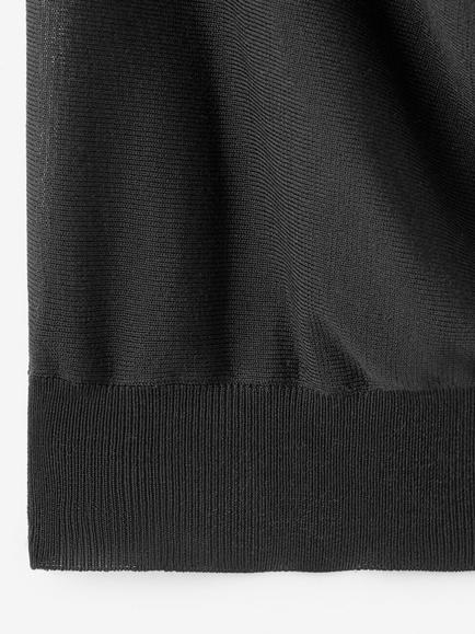 Mango Cowl Drape Tank Top, Black - view 2, Black