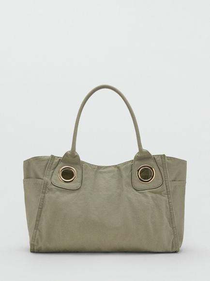 Mango Everyday Tote Bag, Green, Green