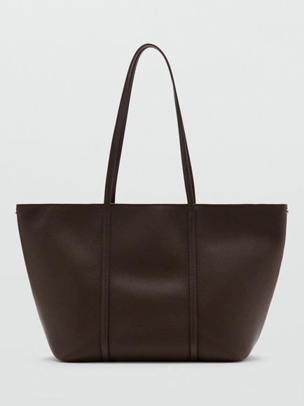 Mango Compact Shoulder Bag, Chocolate, Chocolate