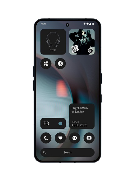 Nothing Phone (3) Smartphone, Android, 6.67”, 5G, SIM Free, Black