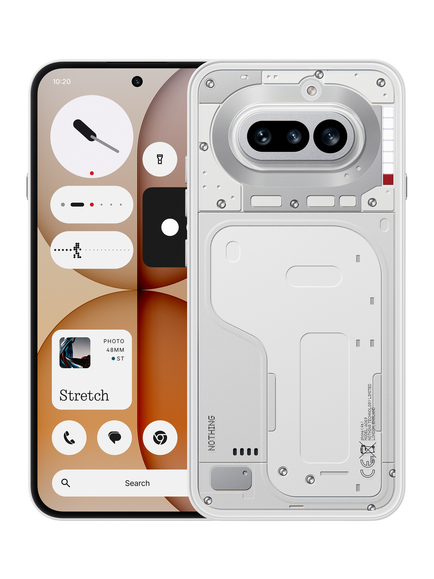 Nothing Phone (4a) Smartphone, Android, 6.78”, 5G, SIM Free, White