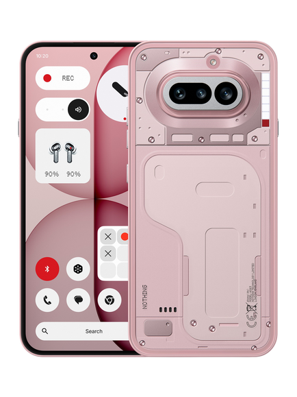 Nothing Phone (4a) Smartphone, Android, 6.78”, 5G, SIM Free, Pink