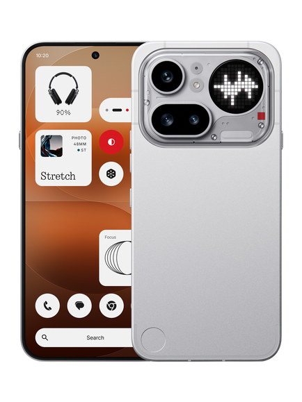 Nothing Phone (4a) Pro Smartphone, Android, 6.83”, 5G, SIM Free, White