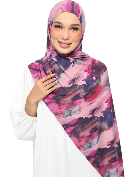 Bokitta Premium Easy Jersey Scarf containing TENCEL™ Modal, Rose Aroma