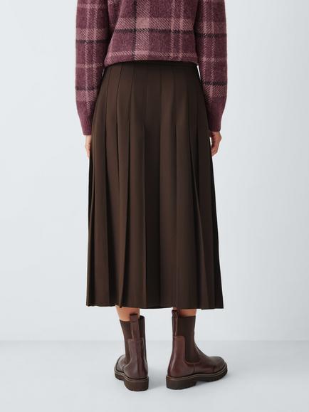 Barbour Tomorrow's Archive Delilah A-Line Kilt, Rustic - view 2, Rustic
