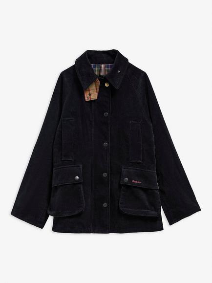Barbour Paul Smith Loves Barbour Corduroy Utility Jacket, Navy/Black, Navy/Black