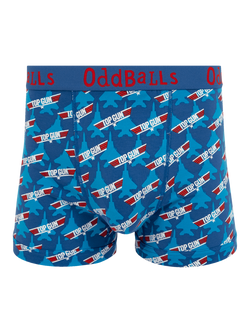 OddBalls Top Gun Cotton Blend Boxers, Multi, Multi