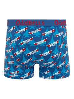 OddBalls Top Gun Cotton Blend Boxers, Multi - view 2, Multi