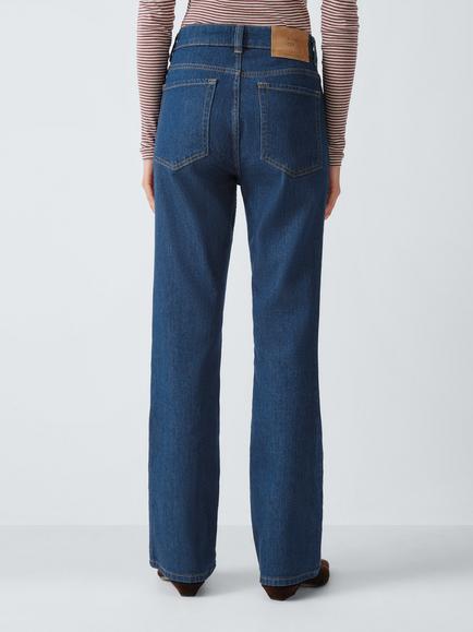 AND/OR High Rise Bootcut Flared Jeans, Indigo - view 2, Indigo