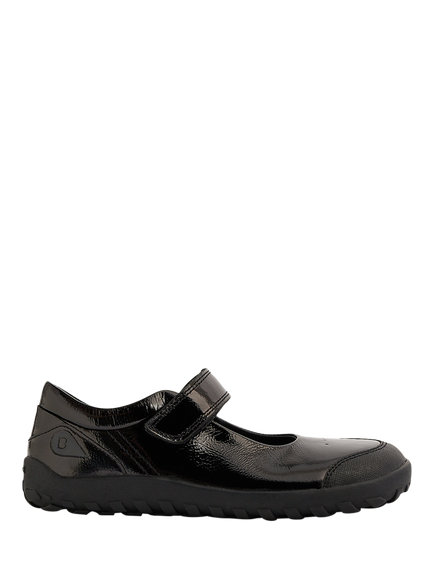 Bobux Kids' Hula Patent Leather Mary Jane School Shoes, Black, Black