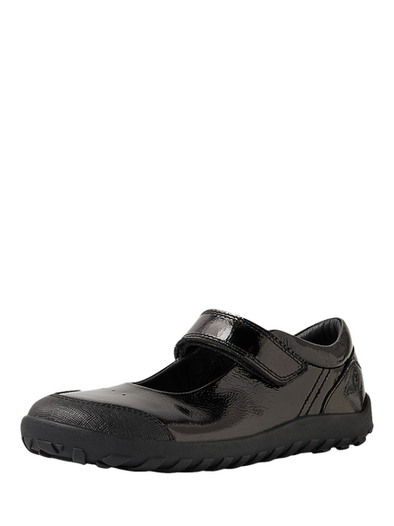 Bobux Kids' Hula Patent Leather Mary Jane School Shoes, Black - view 2, Black