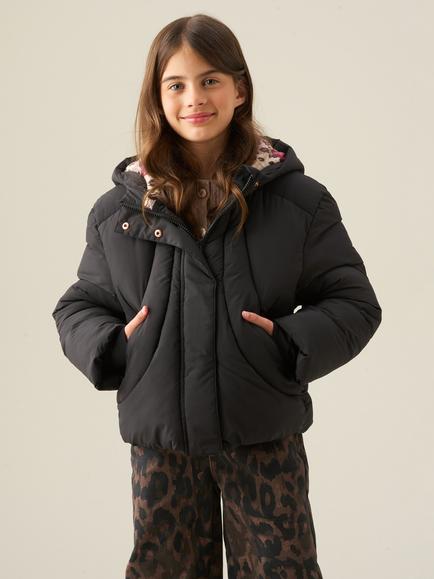 Angel & Rocket Kids' Padded Short Coat, Black, Black