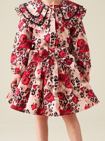 Angel & Rocket Kids' Lyra Animal Print Skirt, Multi, Multi
