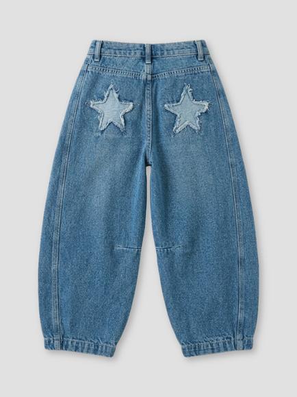 Angel & Rocket Kids' Relaxed Fit Jeans, Blue, Blue