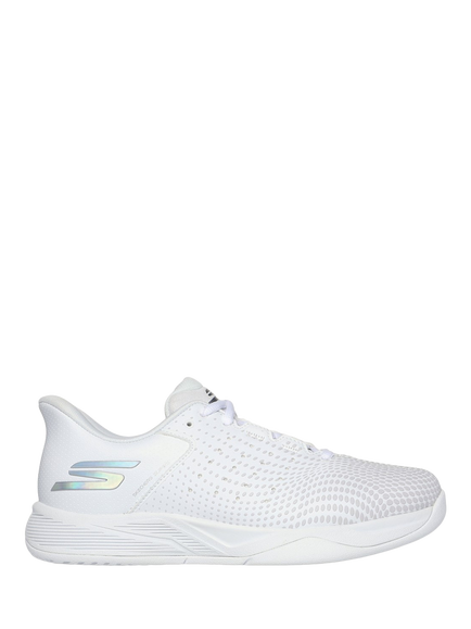 Skechers Hands Free Slip-ins Relaxed Fit Viper Court Reload, White, White