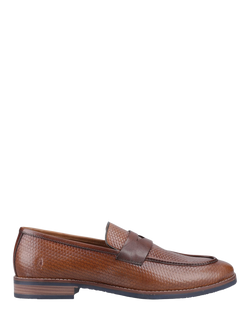 Hush Puppies Mitchell Leather Loafers, Tan, Tan