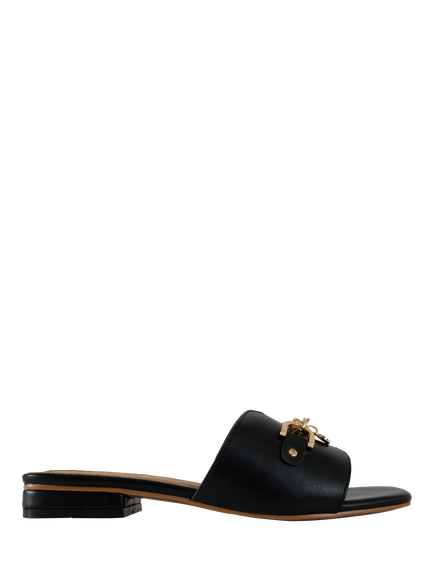 V.GAN Vegan Aji Slider Sandals, Black