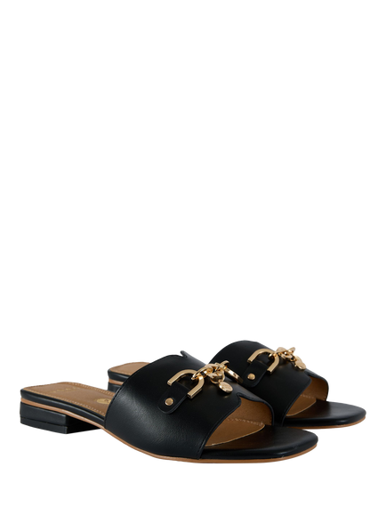 V.GAN Vegan Aji Slider Sandals - view 2, Black