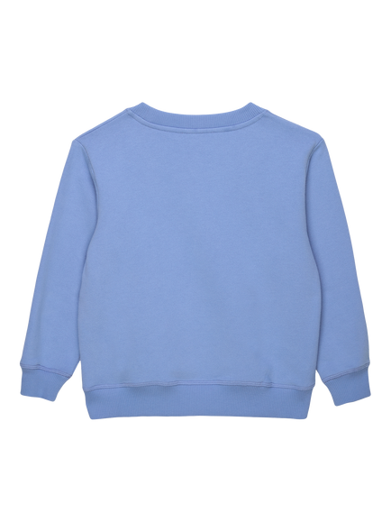 Trotters Kids' Tatum Bunny Sweatshirt, Blue/Multi - view 2, Blue/Multi