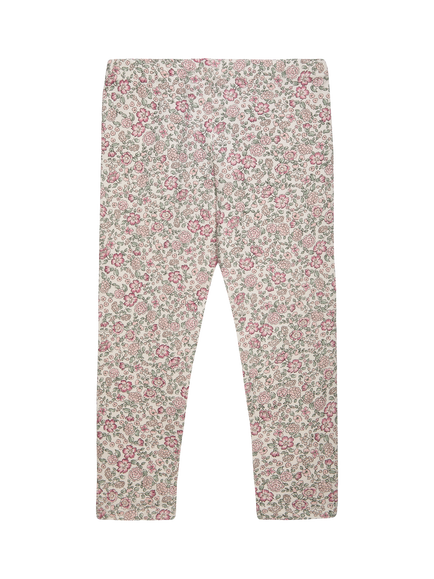 Trotters Kids' Arabella Floral Leggings, Pink Multi - view 2, Pink Multi