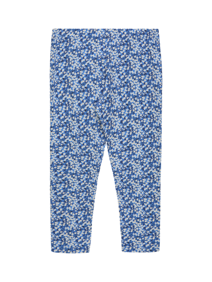 Trotters Kids' Liberty Mitsi Valeria Cotton Blend Leggings, Blue, Blue