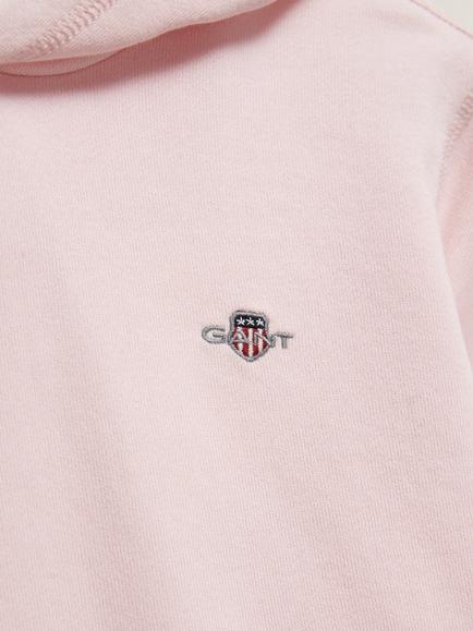 GANT Kids' Shield Pure Cotton Hoodie, Light Pink - view 2, Light Pink