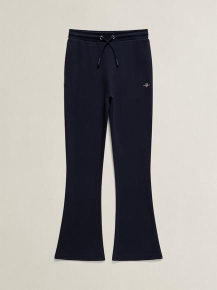 GANT Kids' Shield Drawstring Bootcut Joggers, Evening Blue, Evening Blue